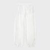 Pantalones anchos de popelín