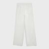 Pantalones con cordón efecto lino Pantalones con cordón efecto lino