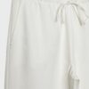 Pantalones con cordón efecto lino Pantalones con cordón efecto lino