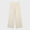 Pantalones con efecto lino y hilos metálicos fluidos Pantalones con efecto lino y hilos metálicos fluidos