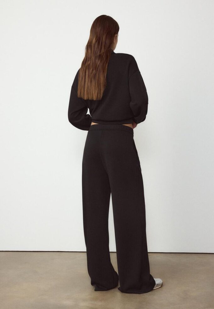Pantalones con pinzas de tacto suave Pantalones con pinzas de tacto suave