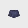 Pantalones cortos con efecto satén Pantalones cortos con efecto satén