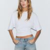 Pantalones cortos de mezclilla con dobladillo Pantalones cortos de mezclilla con dobladillo
