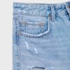 Pantalones cortos de mezclilla rasgada D75 Pantalones cortos de mezclilla rasgada D75