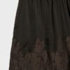 Pantalones cortos tipo camisola de satén Pantalones cortos tipo camisola de satén