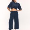 Pantalones culotte de tacto suave Pantalones culotte de tacto suave