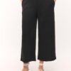 Pantalones culotte de tacto suave Pantalones culotte de tacto suave
