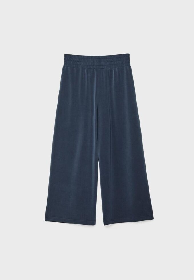Pantalones culotte de tacto suave Pantalones culotte de tacto suave