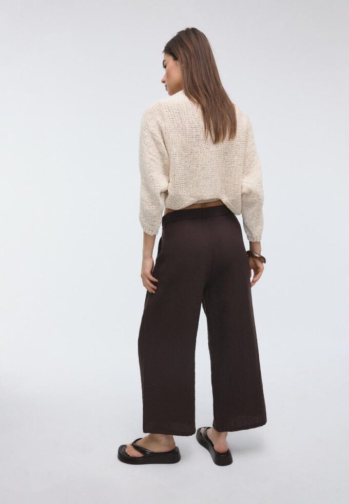 Pantalones culotte rústicos Pantalones culotte rústicos
