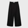 Pantalones de corte ancho con pinzas Pantalones de corte ancho con pinzas