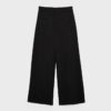 Pantalones de corte ancho con pinzas Pantalones de corte ancho con pinzas