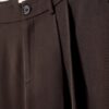 Pantalones de corte ancho con pinzas Pantalones de corte ancho con pinzas
