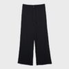Pantalones de corte recto con efecto arrugado Pantalones de corte recto con efecto arrugado