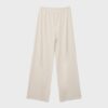 Pantalones de corte recto con efecto arrugado Pantalones de corte recto con efecto arrugado