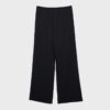 Pantalones de corte recto con efecto arrugado Pantalones de corte recto con efecto arrugado