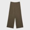 Pantalones de corte recto con efecto arrugado Pantalones de corte recto con efecto arrugado