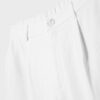 Pantalones de corte recto con efecto lino Pantalones de corte recto con efecto lino