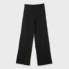 Pantalones de malla con cintura plegable Pantalones de malla con cintura plegable