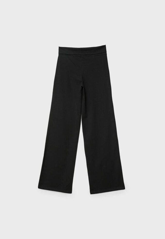 Pantalones de malla con cintura plegable Pantalones de malla con cintura plegable