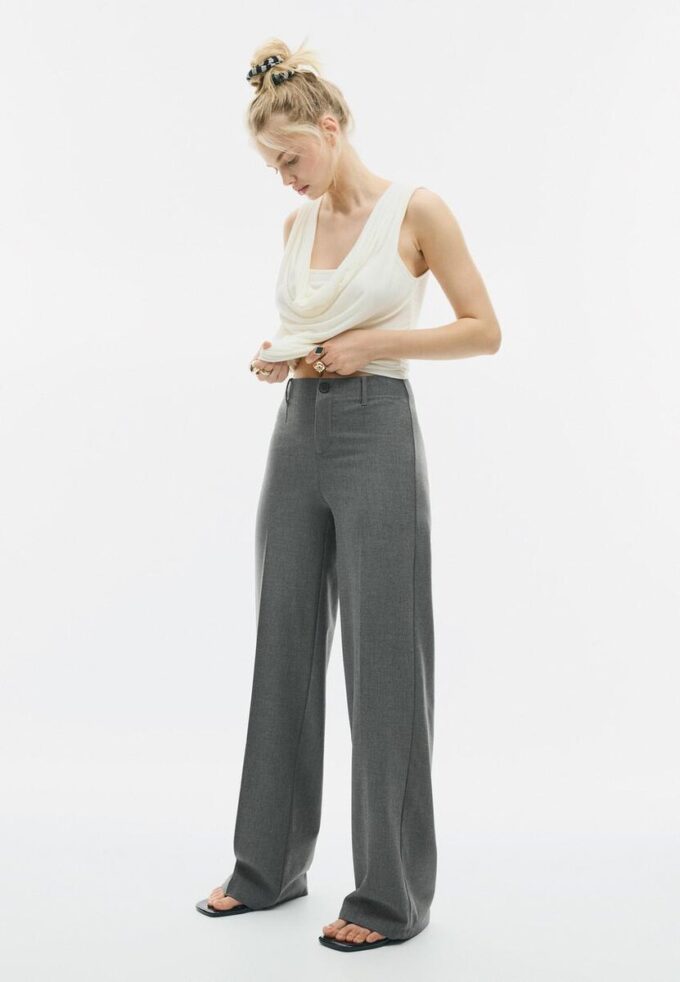 Pantalones de pierna ancha Pantalones de pierna ancha