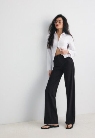 Pantalones de pierna ancha
