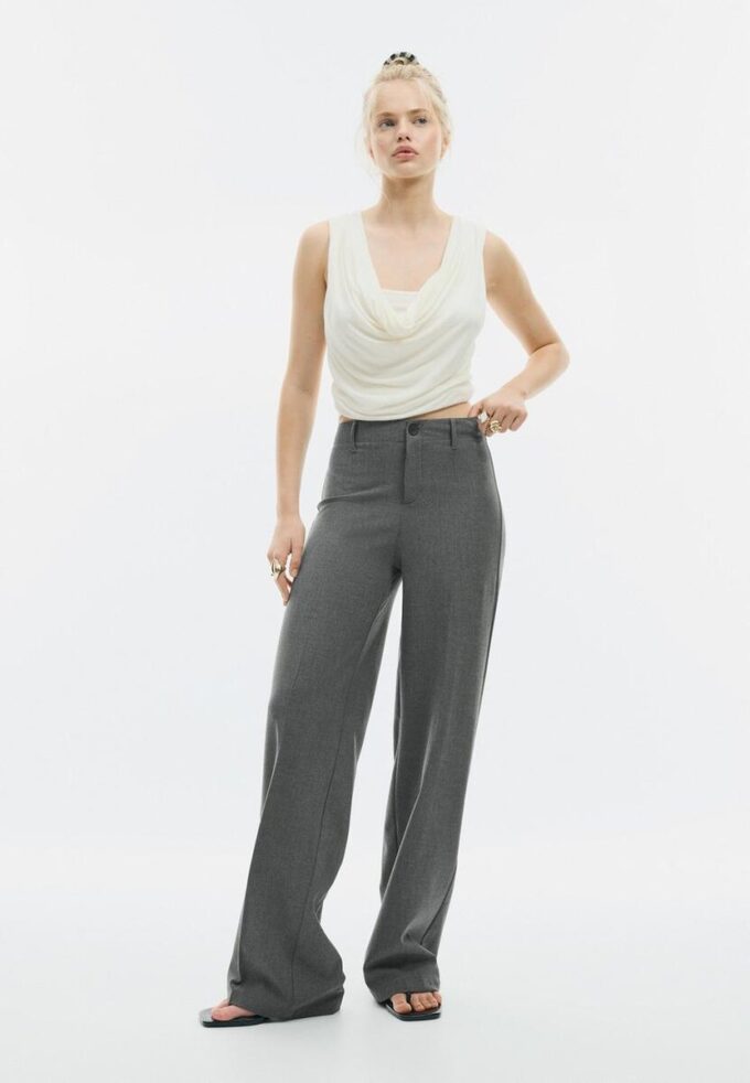 Pantalones de pierna ancha Pantalones de pierna ancha