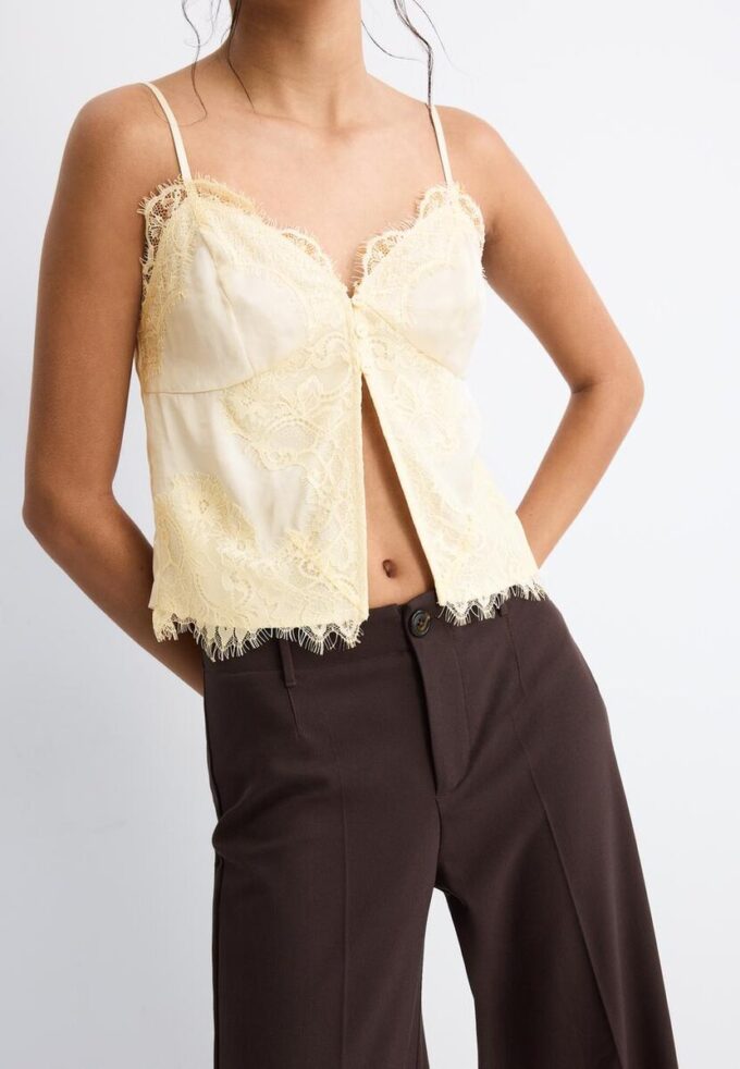 Pantalones de pierna ancha Pantalones de pierna ancha