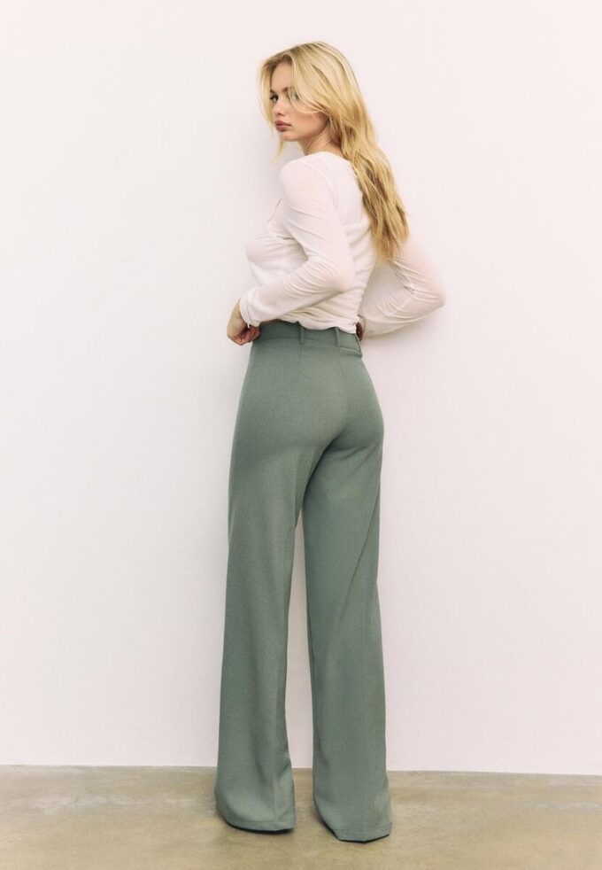 Pantalones de pierna ancha Pantalones de pierna ancha