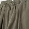Pantalones de popelín de corte acampanado con topes Pantalones de popelín de corte acampanado con topes