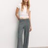 Pantalones de punto con detalle de costura
