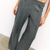 Pantalones de punto con detalle de costura