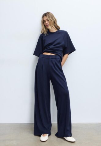 Pantalones de vestir de tacto suave