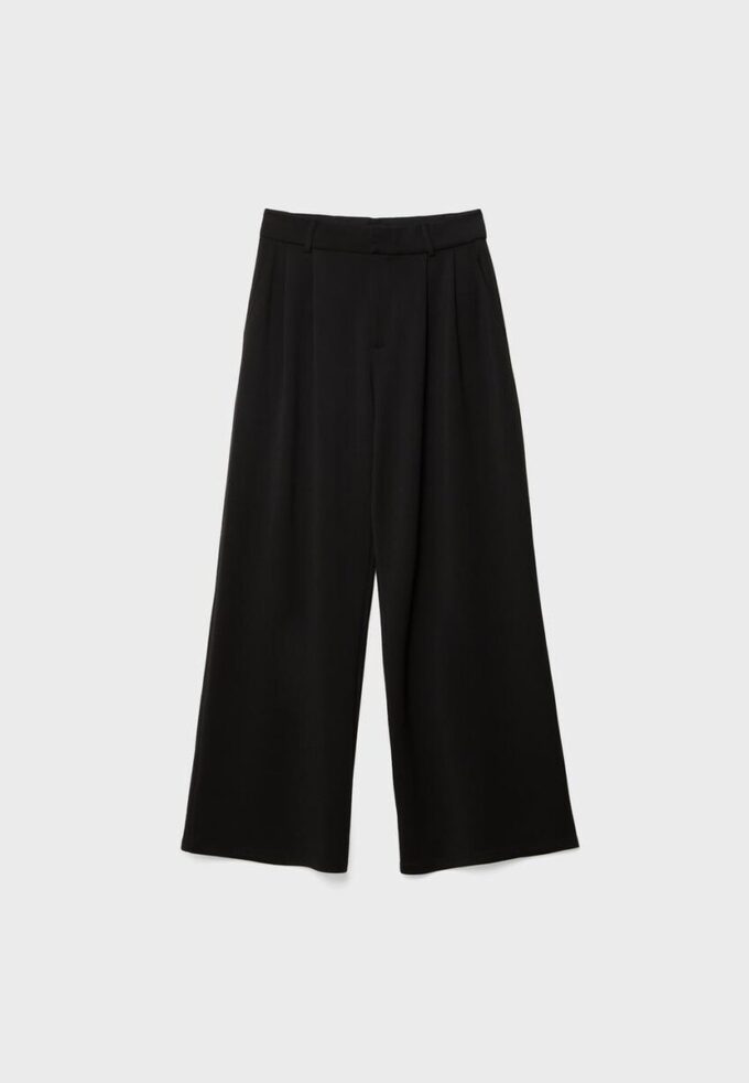 Pantalones de vestir de tacto suave Pantalones de vestir de tacto suave