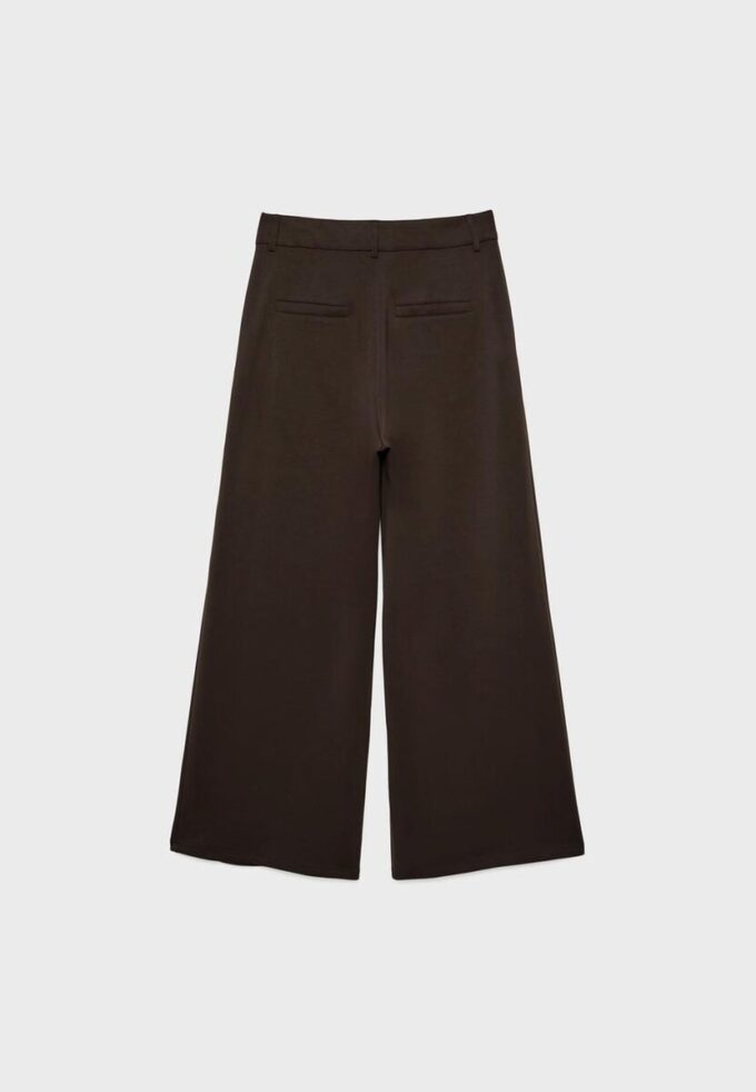 Pantalones de vestir de tacto suave Pantalones de vestir de tacto suave