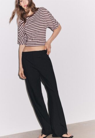 Pantalones elegantes con bolsillos