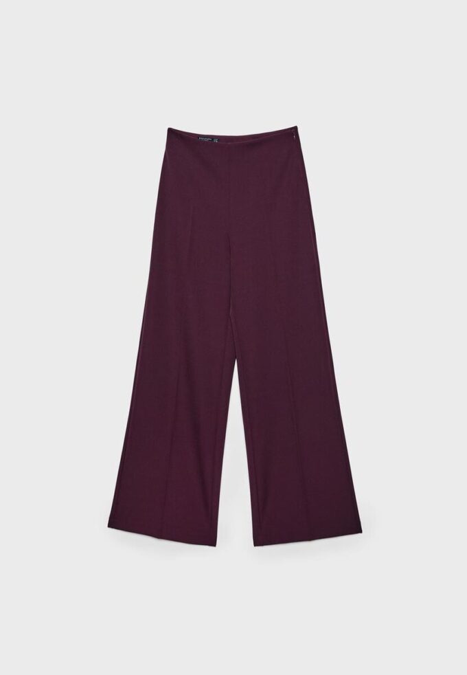 Pantalones elegantes de corte holgado Pantalones elegantes de corte holgado