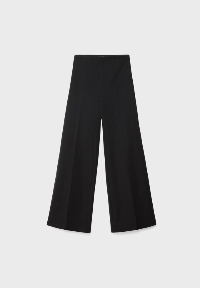 Pantalones elegantes de corte holgado Pantalones elegantes de corte holgado