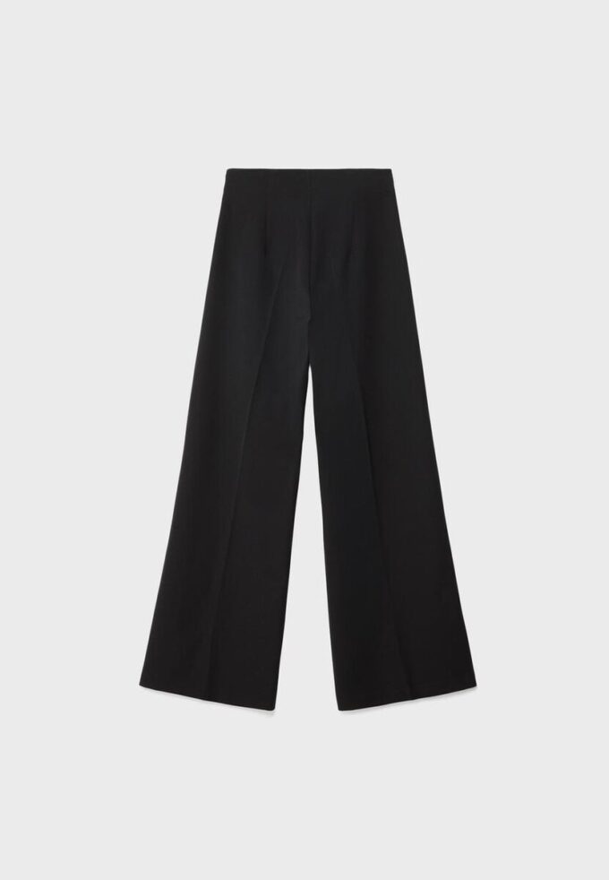 Pantalones elegantes de corte holgado Pantalones elegantes de corte holgado