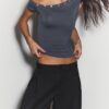 Pantalones elegantes de corte recto con pinzas