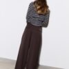 Pantalones elegantes de corte recto con pinzas