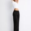 Pantalones elegantes de pierna recta Pantalones elegantes de pierna recta