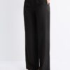 Pantalones elegantes de pierna recta Pantalones elegantes de pierna recta