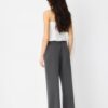 Pantalones elegantes de pierna recta Pantalones elegantes de pierna recta