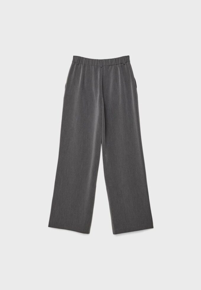 Pantalones elegantes de pierna recta Pantalones elegantes de pierna recta