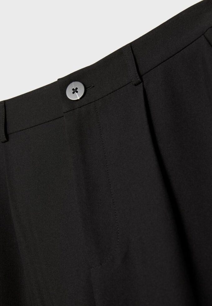 Pantalones elegantes de pierna recta Pantalones elegantes de pierna recta