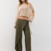Pantalones envolventes fluidos