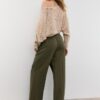 Pantalones envolventes fluidos
