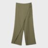 Pantalones envolventes fluidos