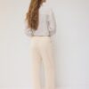 Pantalones fluidos con efecto lino Pantalones fluidos con efecto lino