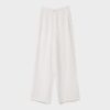 Pantalones fluidos con efecto lino Pantalones fluidos con efecto lino